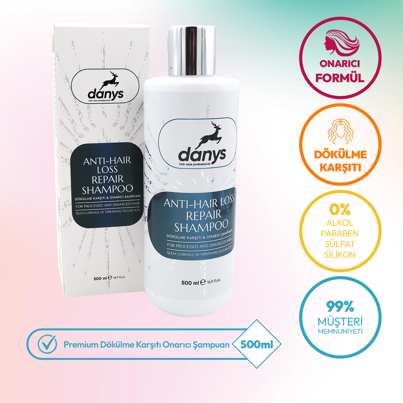 DANYS DÖKÜLME KARŞITI & ONARICI ŞAMPUAN