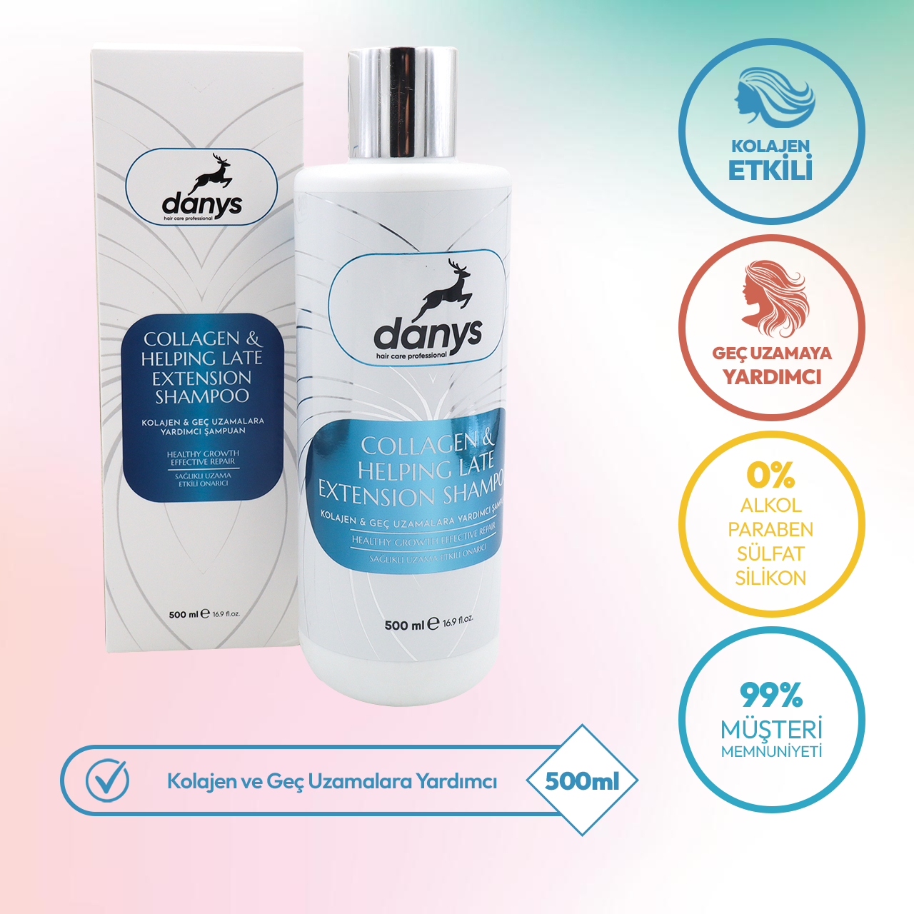 DANYS KOLAJEN & HIZLI UZAMA ŞAMPUANI